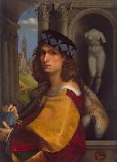CAPRIOLO, Domenico Self portrait oil on canvas